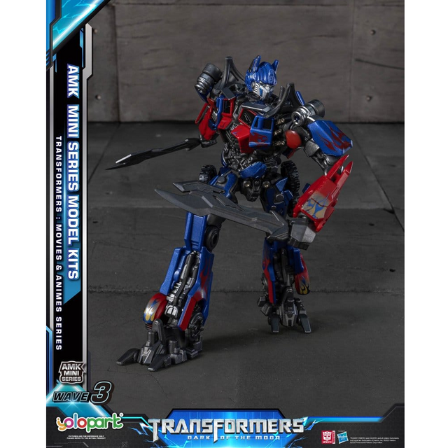 Transformers Generation One AMK Mini Series Wave 3 Optimus Prime TF3 Plastic Model Kit 11cm