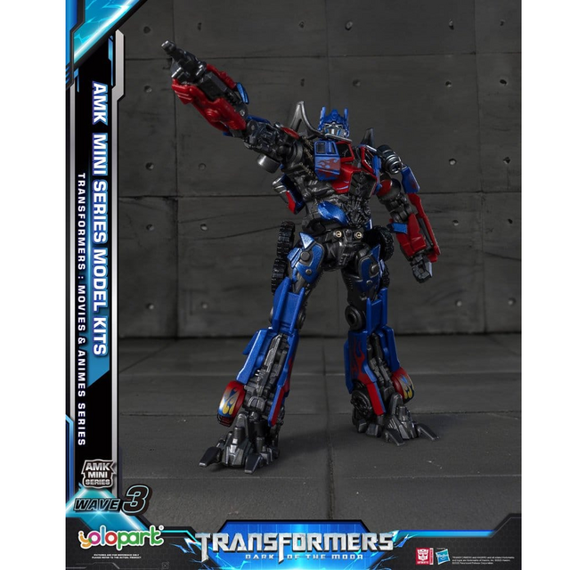 Transformers Generation One AMK Mini Series Wave 3 Optimus Prime TF3 Plastic Model Kit 11cm