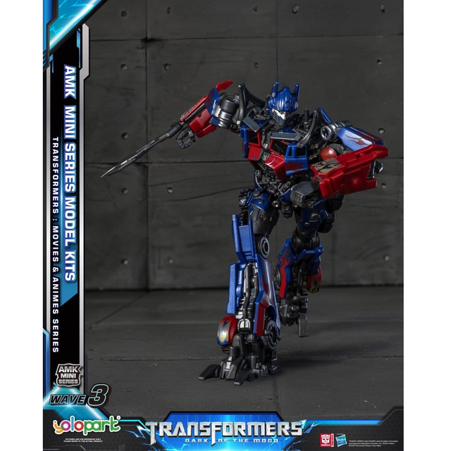 Transformers Generation One AMK Mini Series Wave 3 Optimus Prime TF3 Plastic Model Kit 11cm