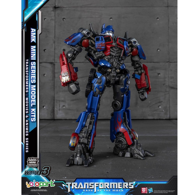 Transformers Generation One AMK Mini Series Wave 3 Optimus Prime TF3 Plastic Model Kit 11cm