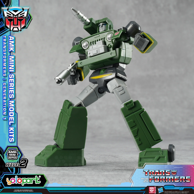 Transformers Generation One AMK Mini Series Wave 2 Hound Plastic Model Kit 11cm