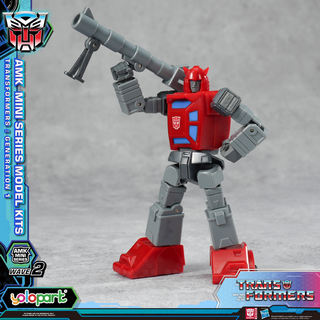 Transformers Generation One AMK Mini Series Wave 2 Cliffjumper Plastic Model Kit 11cm