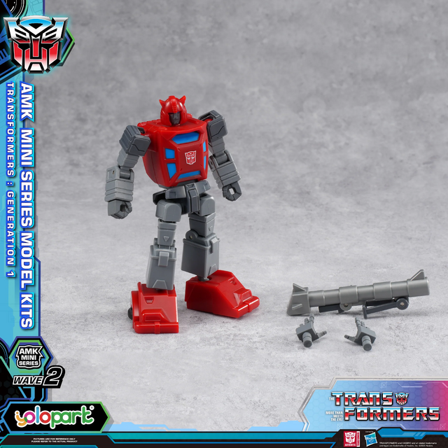 Transformers Generation One AMK Mini Series Wave 2 Cliffjumper Plastic Model Kit 11cm