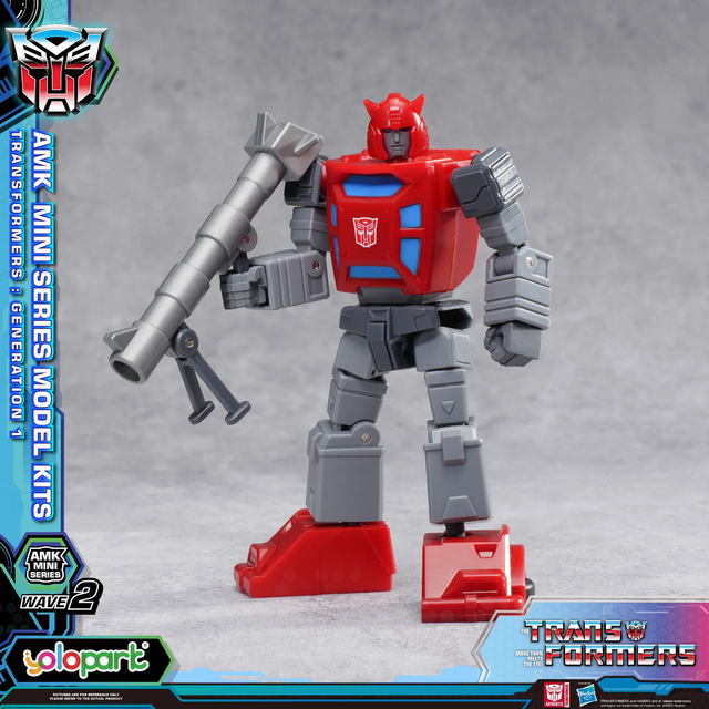 Transformers Generation One AMK Mini Series Wave 2 Cliffjumper Plastic Model Kit 11cm