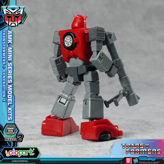 Transformers Generation One AMK Mini Series Wave 2 Cliffjumper Plastic Model Kit 11cm