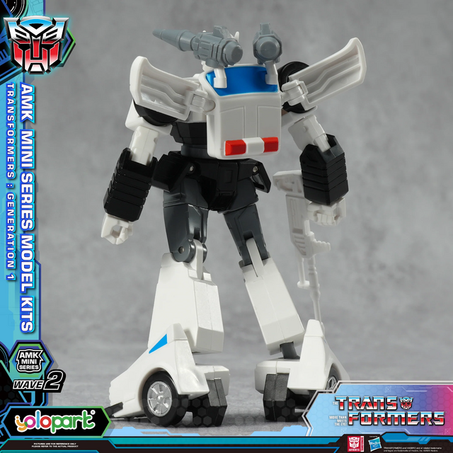 Transformers Generation One AMK Mini Series Wave 2 Prowl Plastic Model Kit 11cm