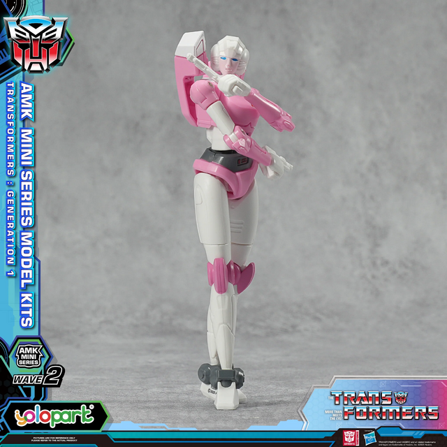 Transformers Generation One AMK Mini Series Wave 2 Arcee Plastic Model Kit 11cm