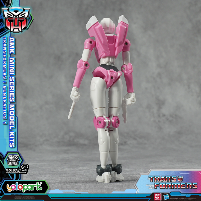 Transformers Generation One AMK Mini Series Wave 2 Arcee Plastic Model Kit 11cm