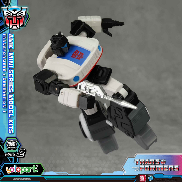 Transformers Generation One AMK Mini Series Wave 2 Jazz Plastic Model Kit 11cm