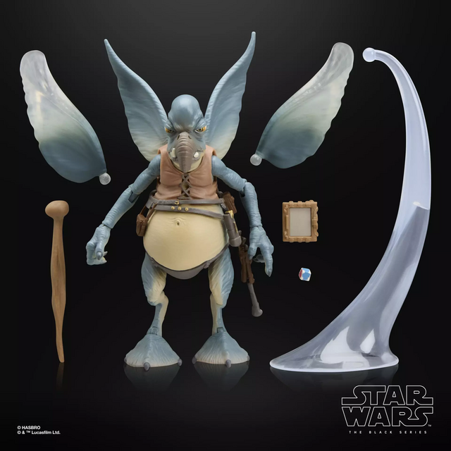 Star Wars Attack of the Clones Black Watto Action Figure 15cm