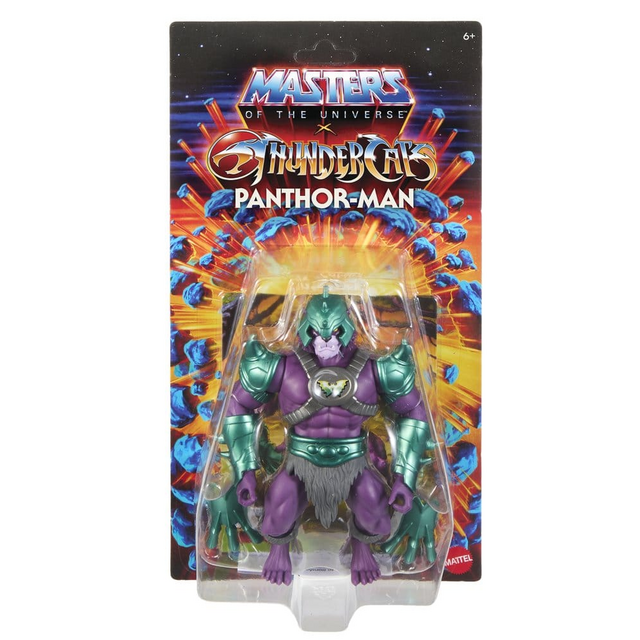 Masters of the Universe x ThunderCats Action Figure Panthor Man 14cm