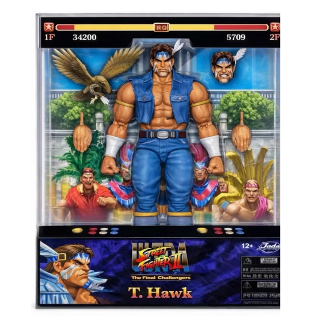 Ultra Street Fighter II: The Final Challengers Action Figure 1/12 T. Hawk 20cm
