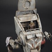 Star Wars The Mandalorian Vintage Collection Vehicle AT-ST Raider & Klatooinian Raider