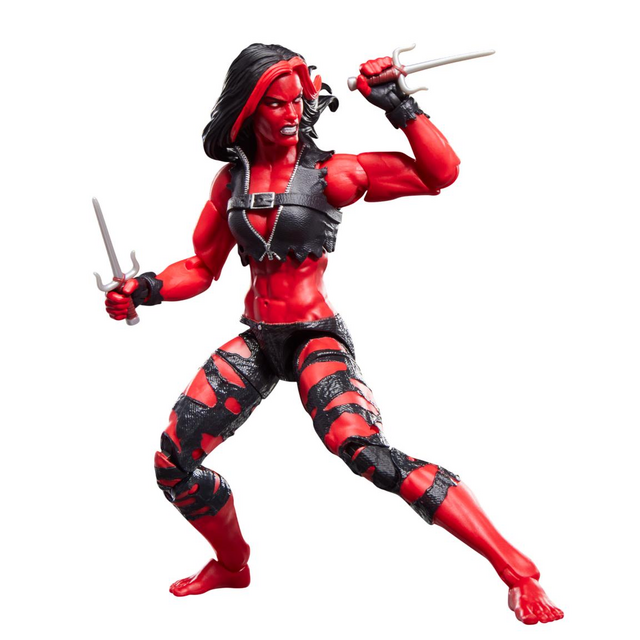 Marvel Legends Series Red She-Hulk Action Figure 15cm