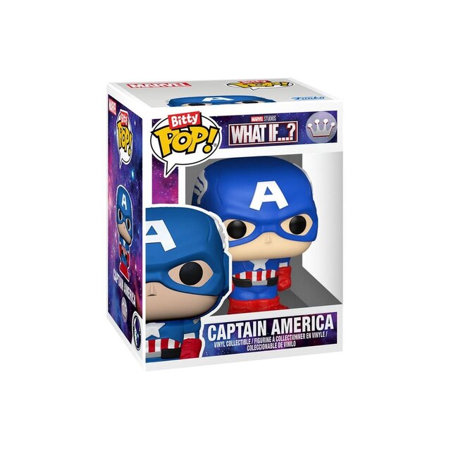 POP! Bitty Bot Captain America Mech with Captain America 12cm