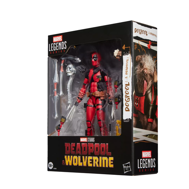 Deadpool & Wolverine Marvel Legends Series Dogpool & Deadpool Deluxe Action Figure 15cm