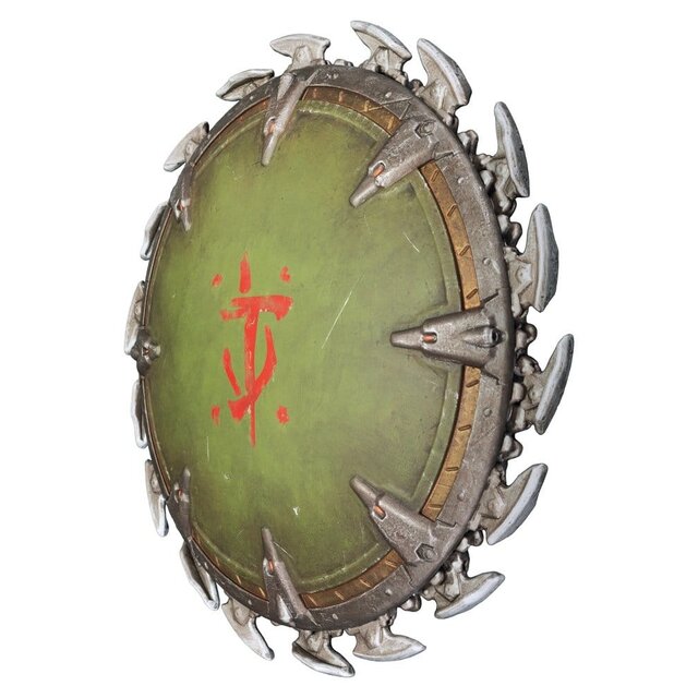 Doom: The Dark Ages Wall Mount Shield Saw 25 x 25 cm