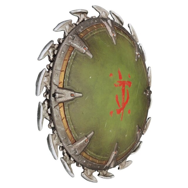 Doom: The Dark Ages Wall Mount Shield Saw 25 x 25 cm