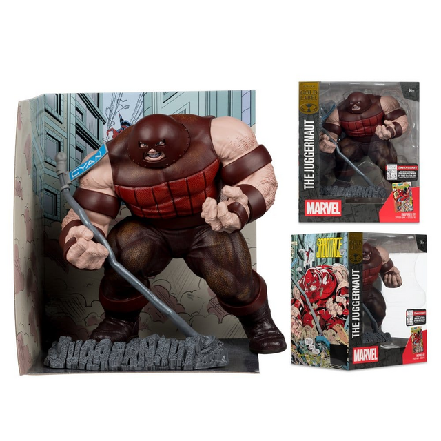 Marvel Collection PVC Statue 1/10 The Juggernaut (Spider-Man #16) Gold Label 17cm