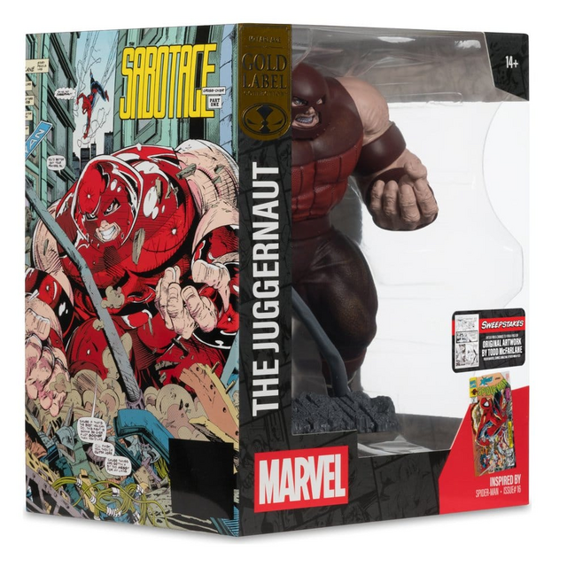 Marvel Collection PVC Statue 1/10 The Juggernaut (Spider-Man #16) Gold Label 17cm
