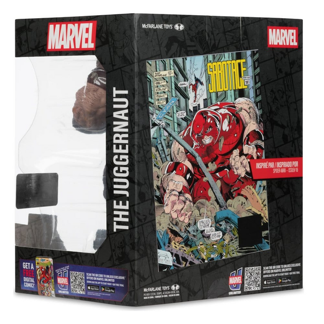 Marvel Collection PVC Statue 1/10 The Juggernaut (Spider-Man #16) Gold Label 17cm