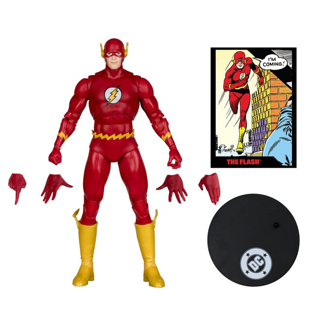 DC Direct Page Punchers The Flash Barry Allen (The Flash #123) Action Figure 18cm