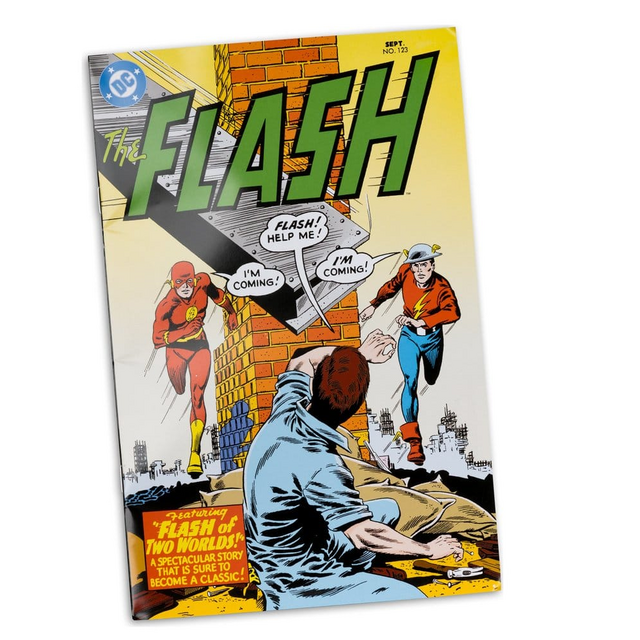 DC Direct Page Punchers The Flash Barry Allen (The Flash #123) Action Figure 18cm