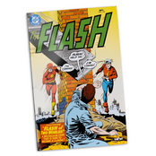 DC Direct Page Punchers The Flash Jay Garrick (The Flash #123) Action Figure (Red Platinum) 18cm