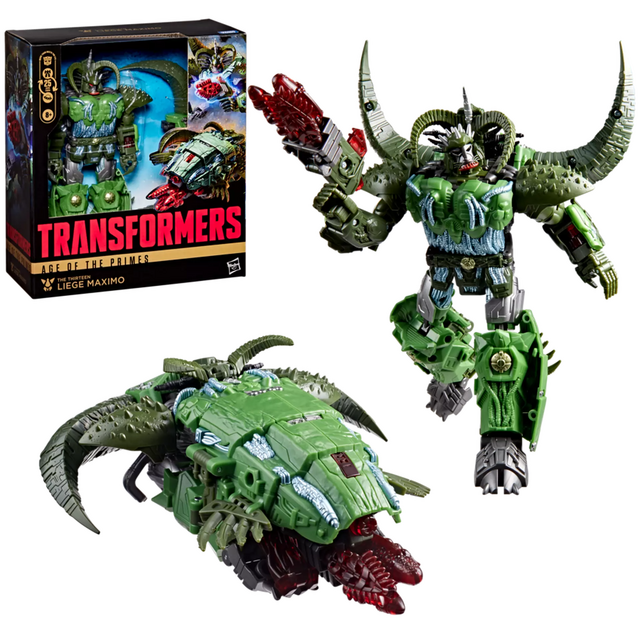 Transformers Age of the Primes Leader Class the Thirteen Liege Maximo Action Figure 21,5cm