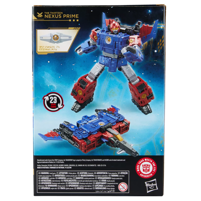 Transformers Age of the Primes Voyager Class The Thirteen Nexus Prime 16cm