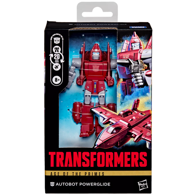 Transformers Age of the Primes Deluxe Class Autobot Powerglide Action Figure 11cm