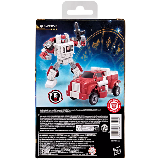 Transformers Age of the Primes Deluxe Class Swerve Action Figure 11cm