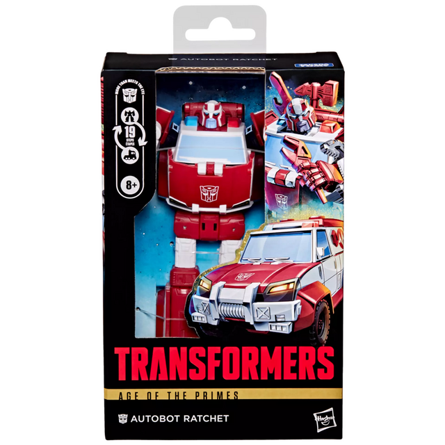 Transformers Age of the Primes Deluxe Class Autobot Ratchet Action Figure 14,5cm
