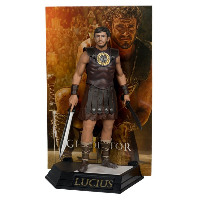 Gladiator II Movie Maniacs Lucius Statue 16cm