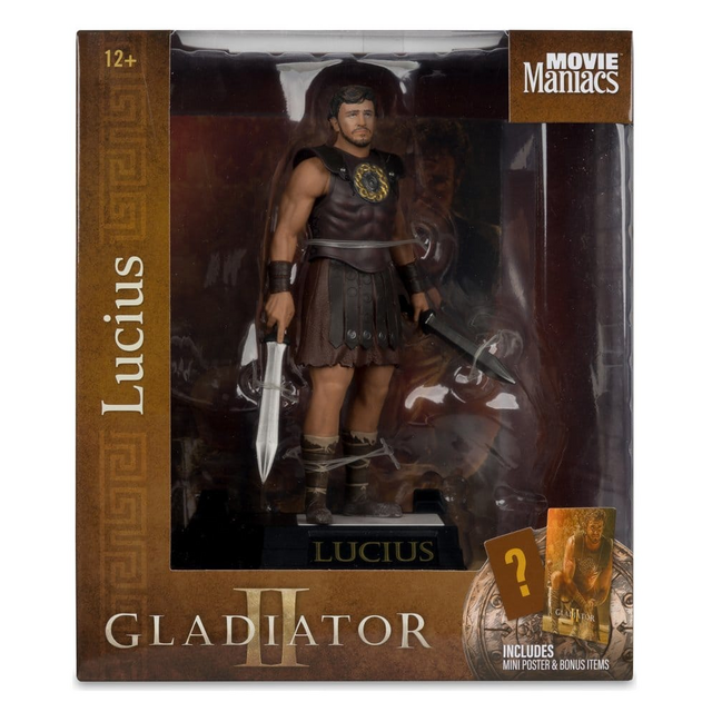 Gladiator II Movie Maniacs Lucius Statue 16cm