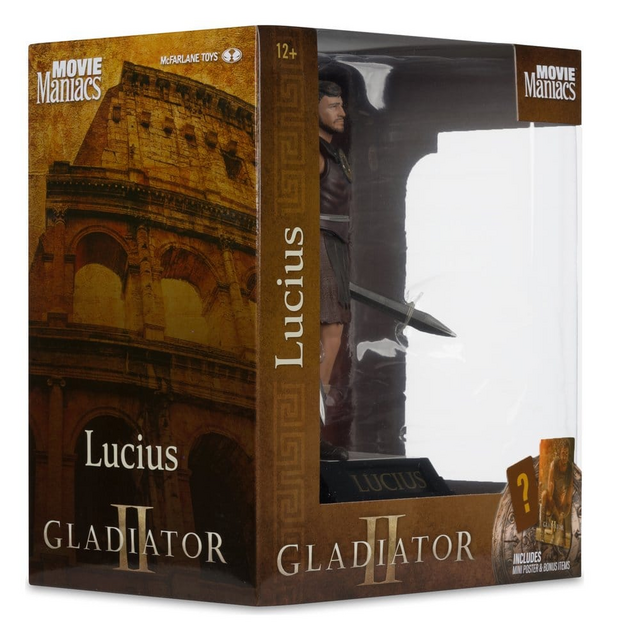 Gladiator II Movie Maniacs Lucius Statue 16cm