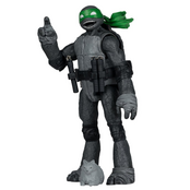 Teenage Mutant Ninja Turtles (Black White & Green) Page Punchers Michelangelo Action Figure 13cm