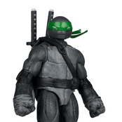 Teenage Mutant Ninja Turtles (Black White & Green) Page Punchers Leonardo Action Figure 13cm