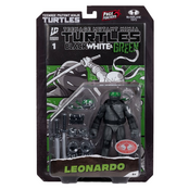 Teenage Mutant Ninja Turtles (Black White & Green) Page Punchers Leonardo Action Figure 13cm
