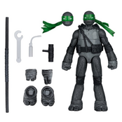 Teenage Mutant Ninja Turtles (Black White & Green) Page Punchers Donatello Action Figure 13cm