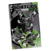 Teenage Mutant Ninja Turtles (Black White & Green) Page Punchers Donatello Action Figure 13cm