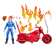 Marvel Legends Series Ghost Rider Johnny Blaze with Motorcycle