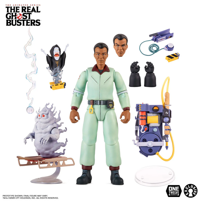 The Real Ghostbusters Winston Zeddemore Action Figure 17cm