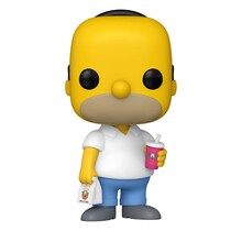 POP! Television The Simpsons Homer Simpson (Krusty Burger) #1737 Vinyl Figure 10cm