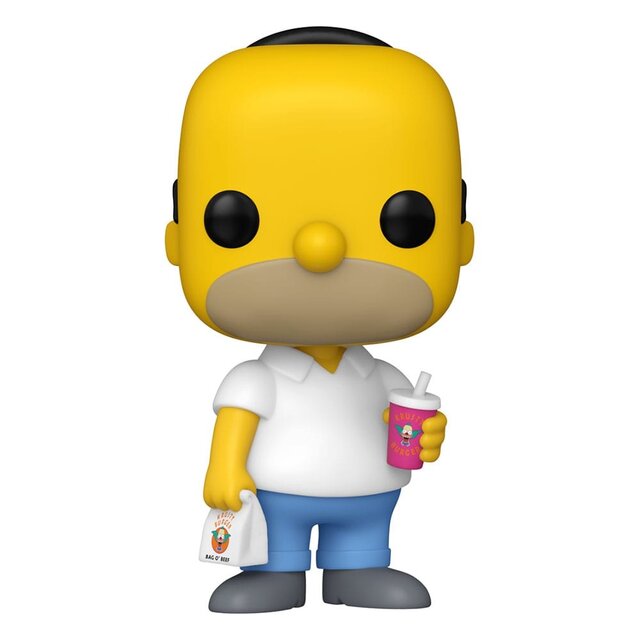 POP! Television The Simpsons Homer Simpson (Krusty Burger) #1737 Vinyl Figure 10cm