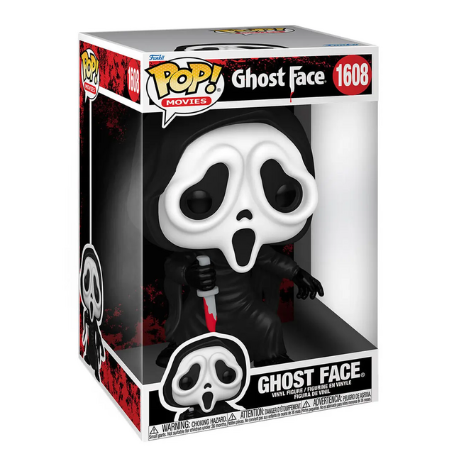 Jumbo POP! Scream Ghostface #1608 Vinyl Figure 25cm