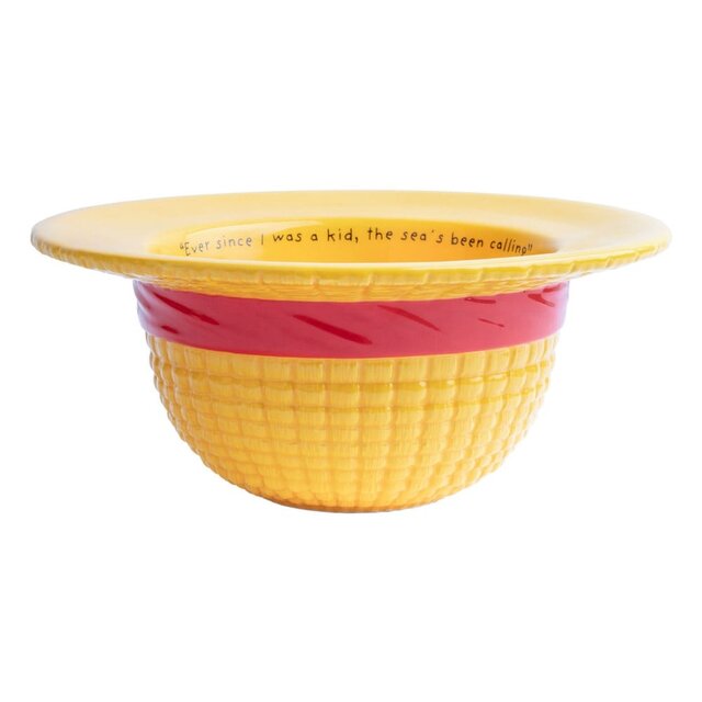 One Piece Luffy's Straw Hat Bowl 500ml