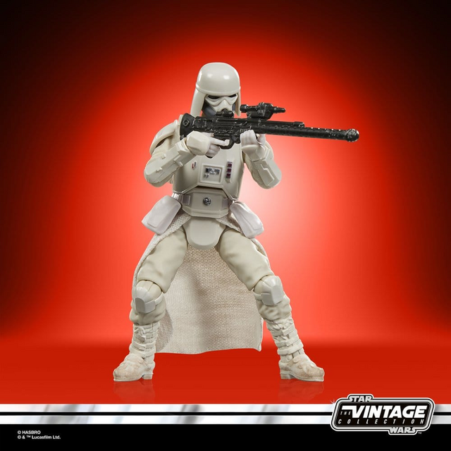 Star Wars the Mandalorian and Grogu Vintage Collection Imperial Remnant Snowtrooper Action Figure 10cm