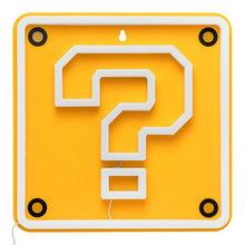 Super Mario Question Block LED Neon Light