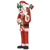 Terrifier Toony Terrors Santa Suit Art the Clown (Bloody Version) 15cm